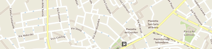 Mappa della impresa garage vittoria a NAPOLI