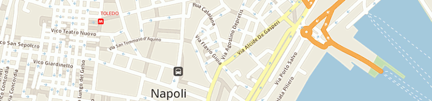 Mappa della impresa informatik service a NAPOLI