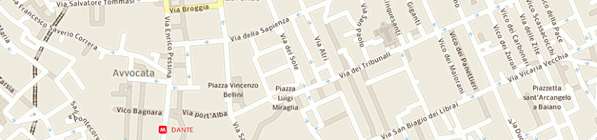 Mappa della impresa vigili del fuoco a NAPOLI