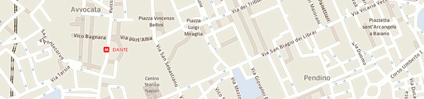 Mappa della impresa mediaragione srl a NAPOLI