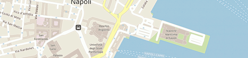 Mappa della impresa vola via mare sc arl a NAPOLI