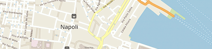 Mappa della impresa berti e c (spa) a NAPOLI