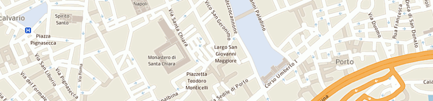 Mappa della impresa kubri di diego taliercio a NAPOLI