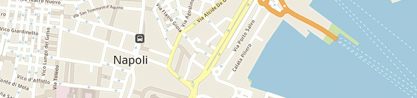 Mappa della impresa pappalardo e c srl a NAPOLI