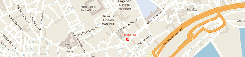 Mappa della impresa fingar srl a NAPOLI