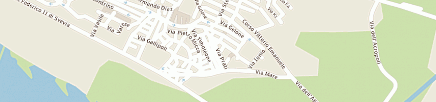 Mappa della impresa cattuto antonio a GELA