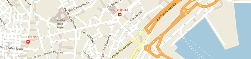 Mappa della impresa grimaldi e louis-dreyfus lines spa a NAPOLI