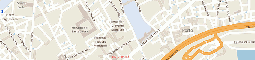 Mappa della impresa compagnia editrice metropolitana sasdi totaro silvano e c a NAPOLI