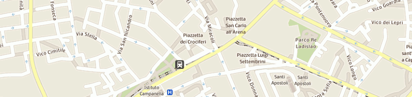 Mappa della impresa cepparulo francesco a NAPOLI