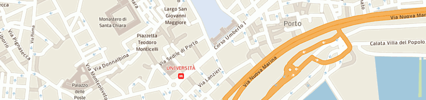 Mappa della impresa paolo menzione sas di menzione paolo e c a NAPOLI