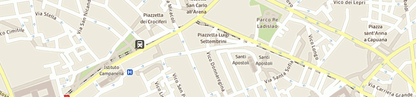 Mappa della impresa de tollis erminio a NAPOLI