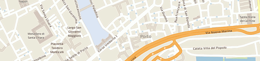 Mappa della impresa paolo minieri e c sas a NAPOLI
