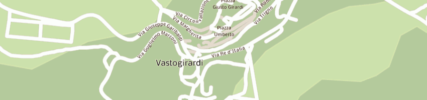 Mappa della impresa bar patete e cenci di patete mario e cenci d snc a VASTOGIRARDI
