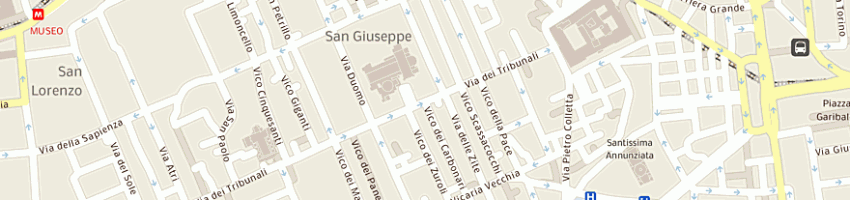 Mappa della impresa flli gaudino sas di gaudino ciro e c a NAPOLI