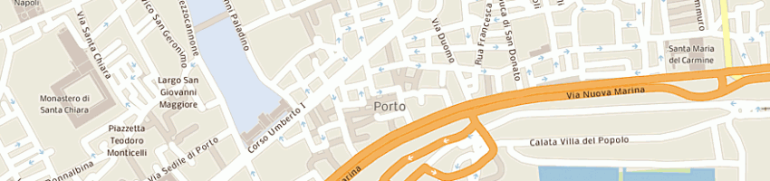 Mappa della impresa bar lucia sas di murgieri giuseppe a NAPOLI