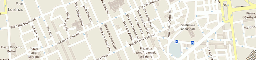 Mappa della impresa forte cira a NAPOLI