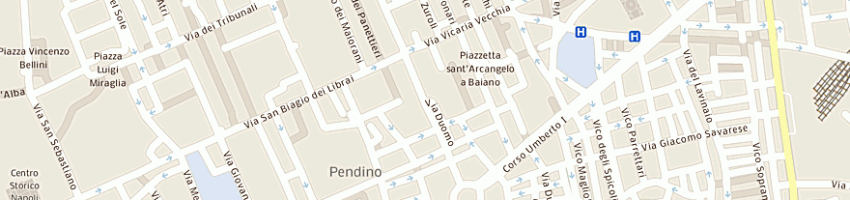Mappa della impresa il gastronomo di martucci gennaro a NAPOLI