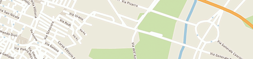Mappa della impresa nd petroli srl di dibennardo n e c a GELA