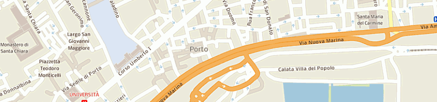 Mappa della impresa toscano carlo a NAPOLI
