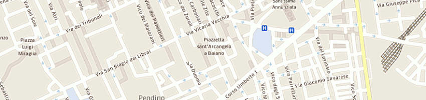 Mappa della impresa medilamp sas di de luca giuseppe a NAPOLI