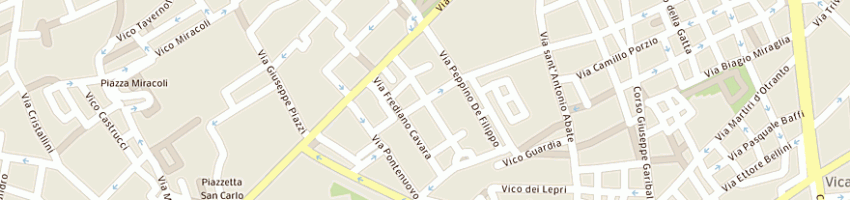 Mappa della impresa gran garage a NAPOLI