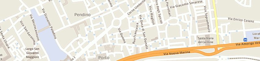 Mappa della impresa castiello carmine a NAPOLI