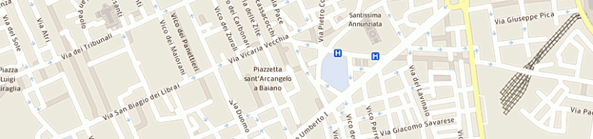 Mappa della impresa alibo di bosone veronica e c sas a NAPOLI