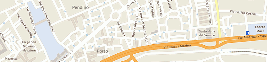 Mappa della impresa 'o peccato 'e sant'eligio a NAPOLI