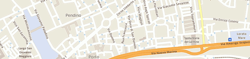 Mappa della impresa rosal srl a NAPOLI