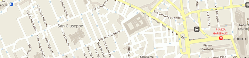 Mappa della impresa quadraphonic sound di ciardiello dora e c sas a NAPOLI
