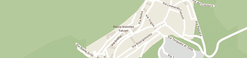 Mappa della impresa farmacia comunale a CAPRACOTTA
