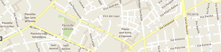 Mappa della impresa fustellificio partenopeo di portanova gennaro a NAPOLI