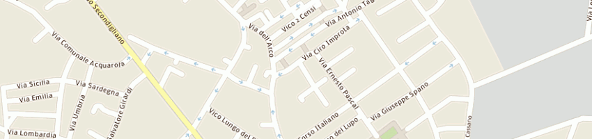 Mappa della impresa corredo casa sas di garante giuseppina e c a NAPOLI