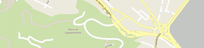Mappa della impresa ponti rossi srl a NAPOLI