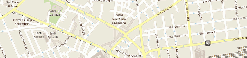 Mappa della impresa ministero di grazia e giustizia uff spec geste manutuff giudiziar a NAPOLI