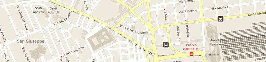 Mappa della impresa tai ping yang sas di lin cai qin a NAPOLI