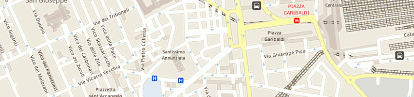 Mappa della impresa cristiano carmine a NAPOLI