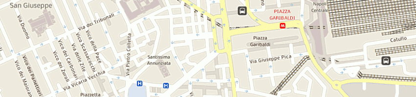 Mappa della impresa passaro vincenzo a NAPOLI