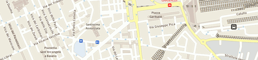 Mappa della impresa flli pagano snc a NAPOLI