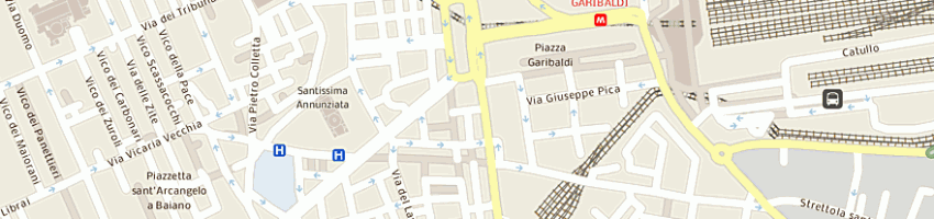 Mappa della impresa milpel srl a NAPOLI