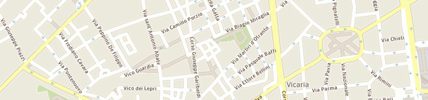 Mappa della impresa comune di napoli - servizio giardini a NAPOLI