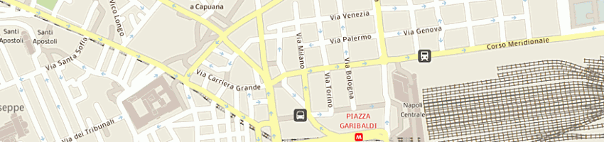 Mappa della impresa cadib snc di antonio cangiano e di ernesto di benedetto a NAPOLI