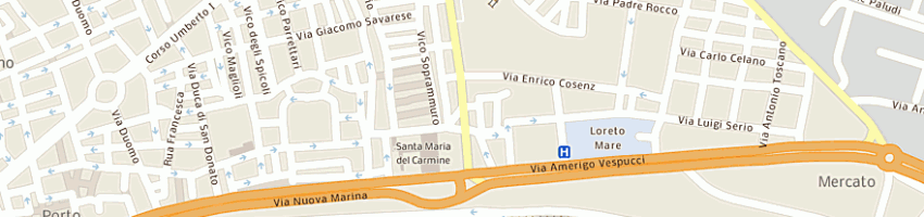 Mappa della impresa boni armando a NAPOLI