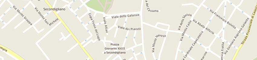 Mappa della impresa pizzeria a modo mio sas di antonio cicaleseec a NAPOLI
