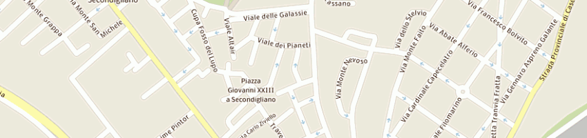 Mappa della impresa studio medico dentistico dr zanatta gherardo a NAPOLI