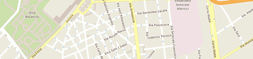 Mappa della impresa ristat ristrutturazione statiche srl a NAPOLI