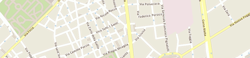 Mappa della impresa a p stamperia di elvira barbato a NAPOLI