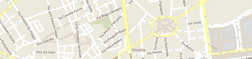 Mappa della impresa pelletterie annunziata di annunziata michele sas a NAPOLI