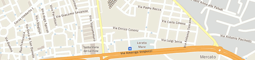 Mappa della impresa sogeass srl a NAPOLI