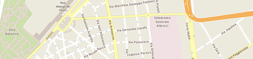 Mappa della impresa gestedil di capurro patrizio a NAPOLI